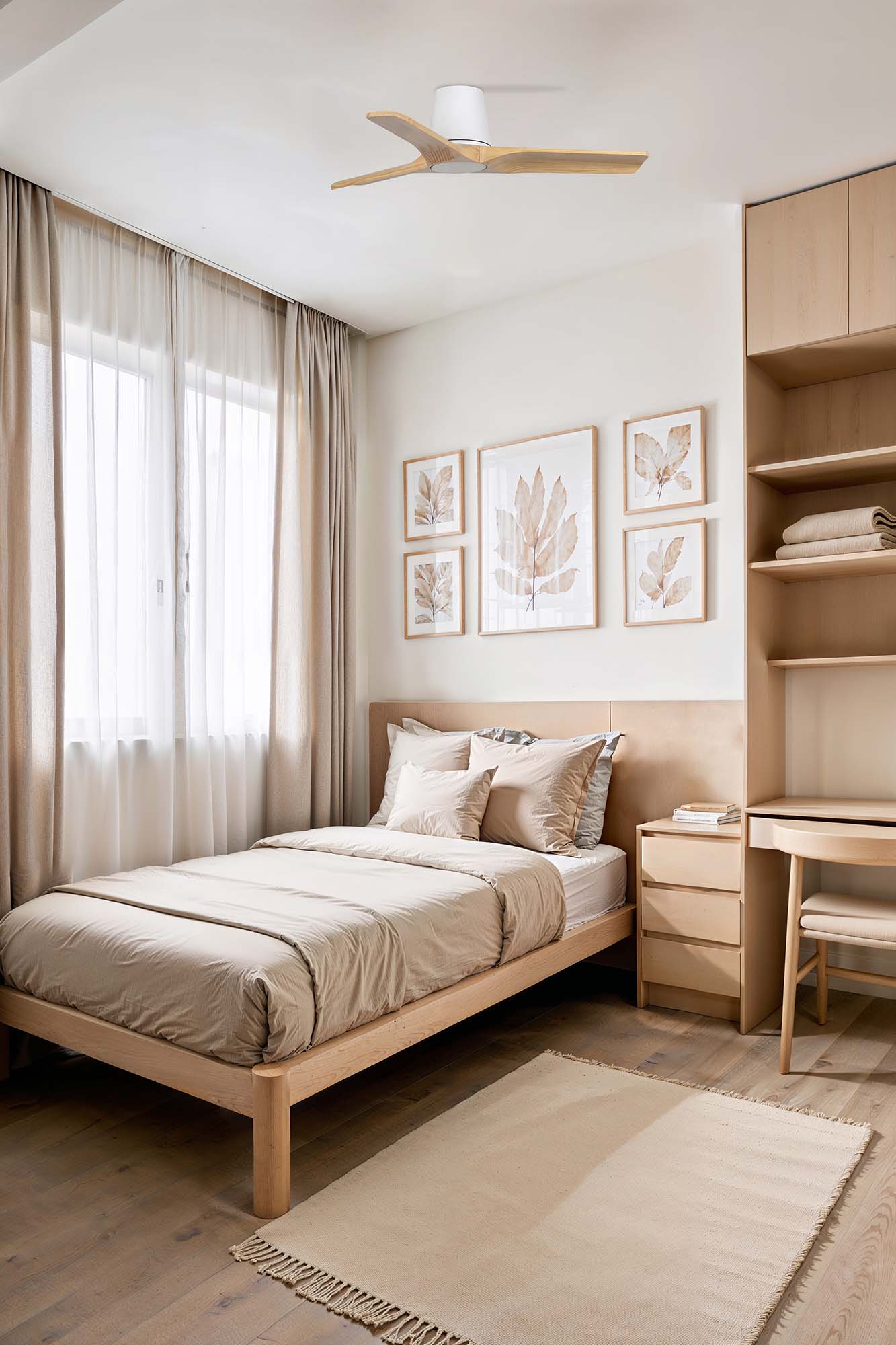FARO Heywood Tub S Ø900mm – kućište Bijela lopatice Bor