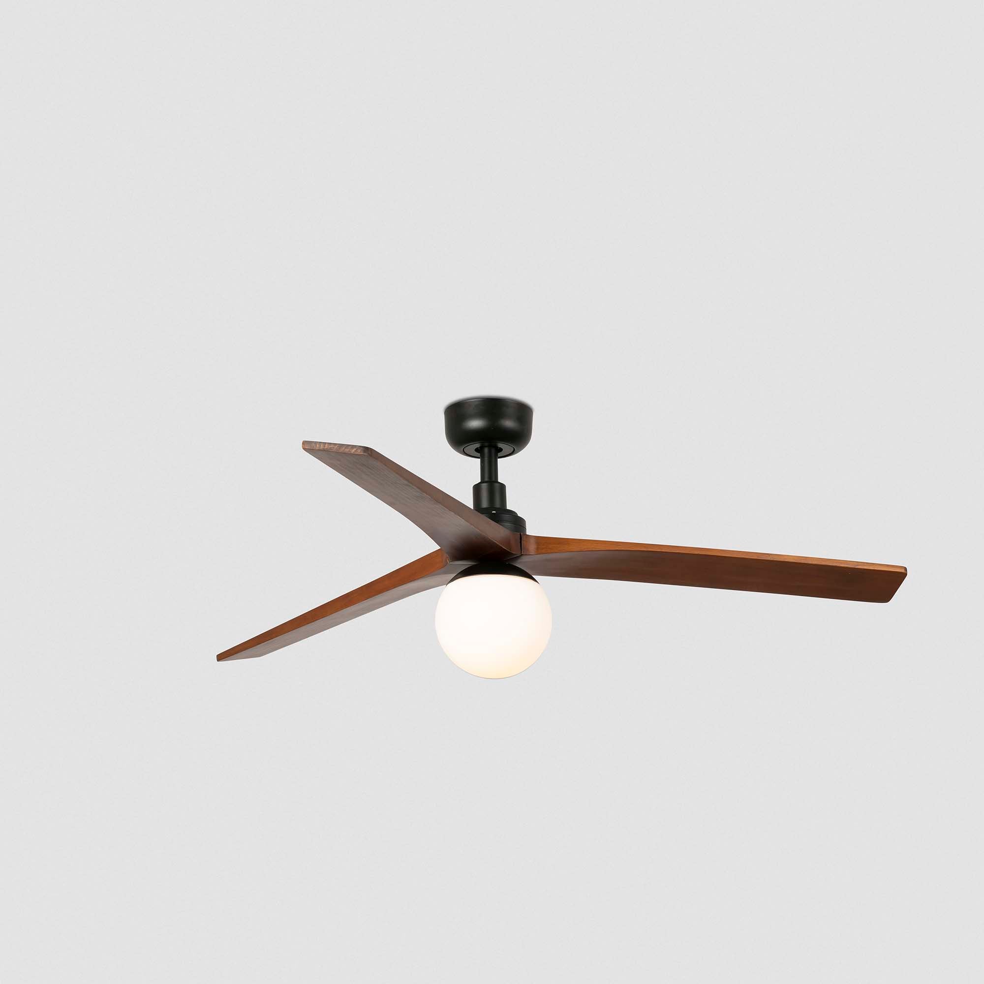 FARO Klim M Ø1250mm – kućište Crna lopatice Orah