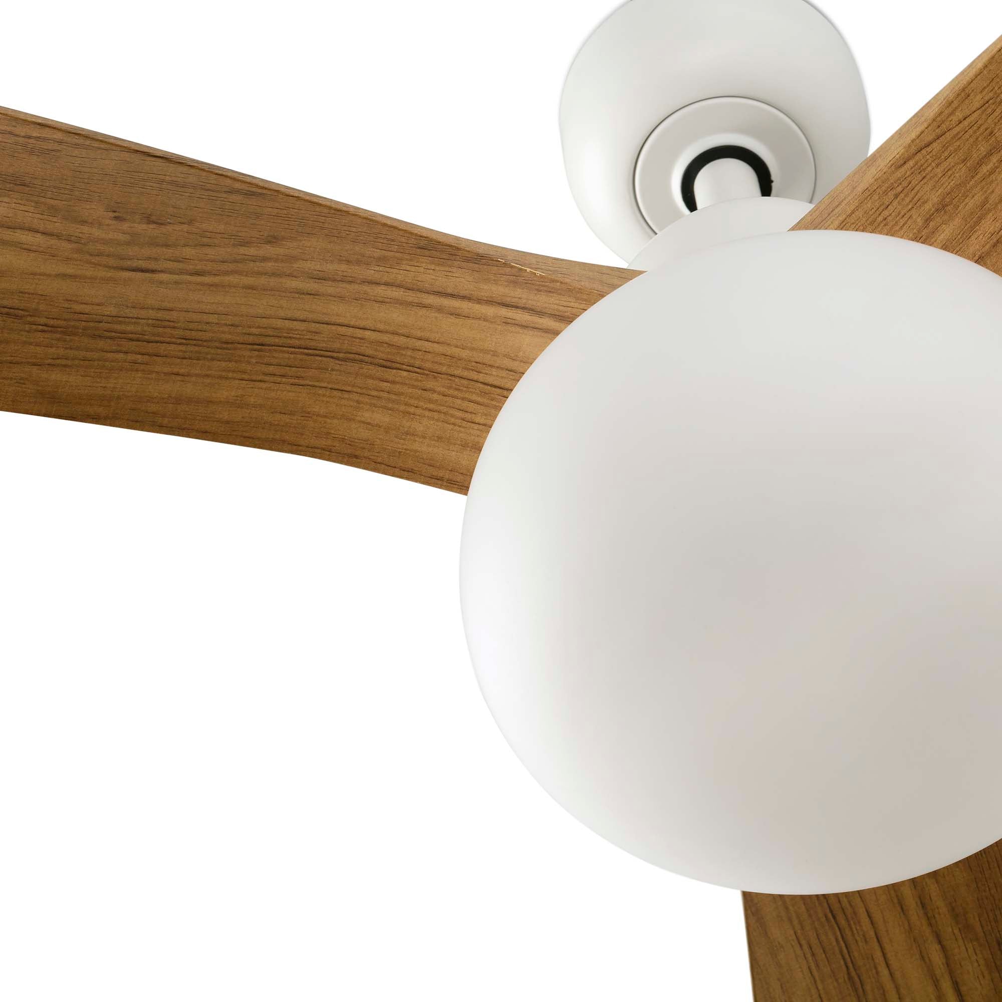 FARO Outwood Ø1500mm – kućište Bijela lopatice Hrast