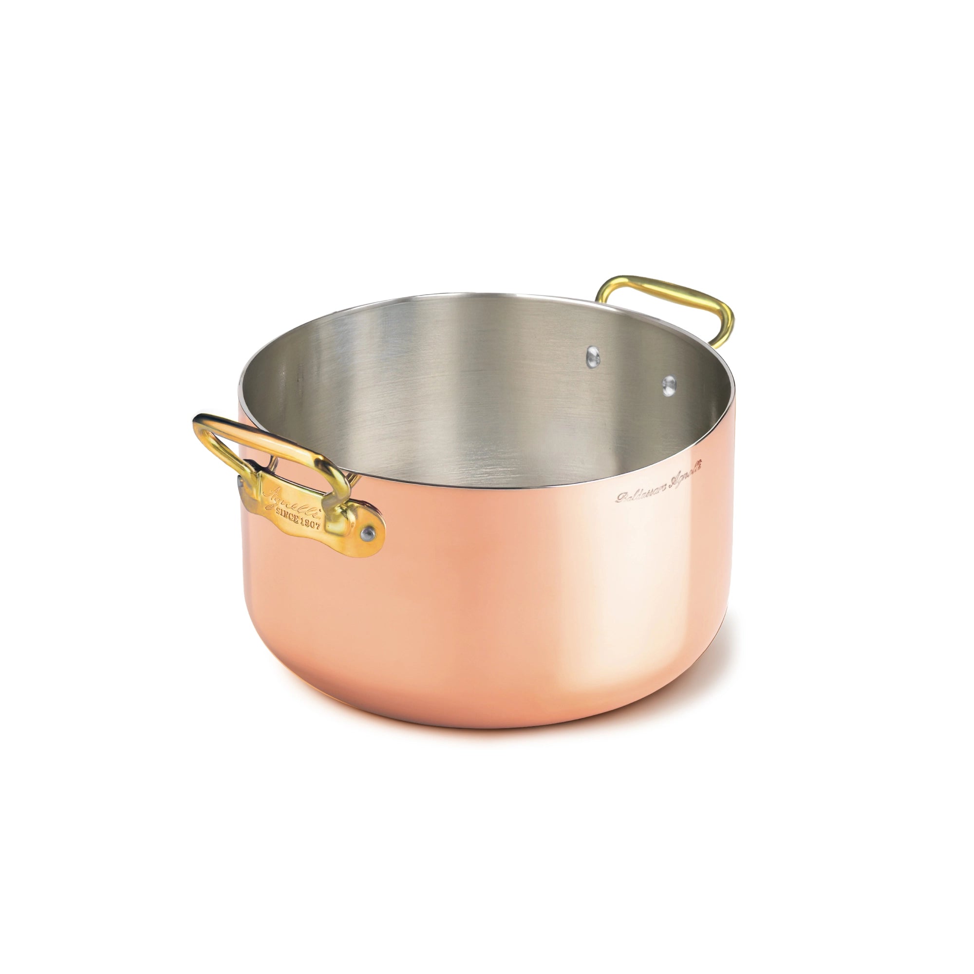 Agnelli lonac — bakar za indukciju 1907 PVD