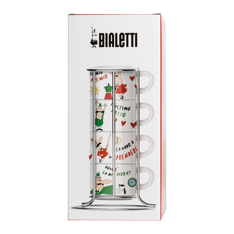 Bialetti Italia – set od 4 cappuccino šoljice