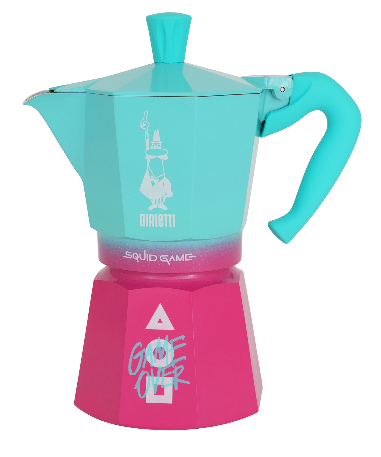 Bialetti x Sguid Game Moka Express