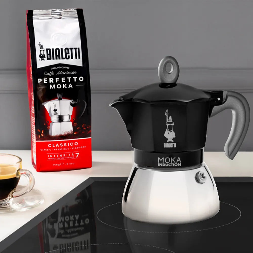Bialetti Moka Indukcija Crna