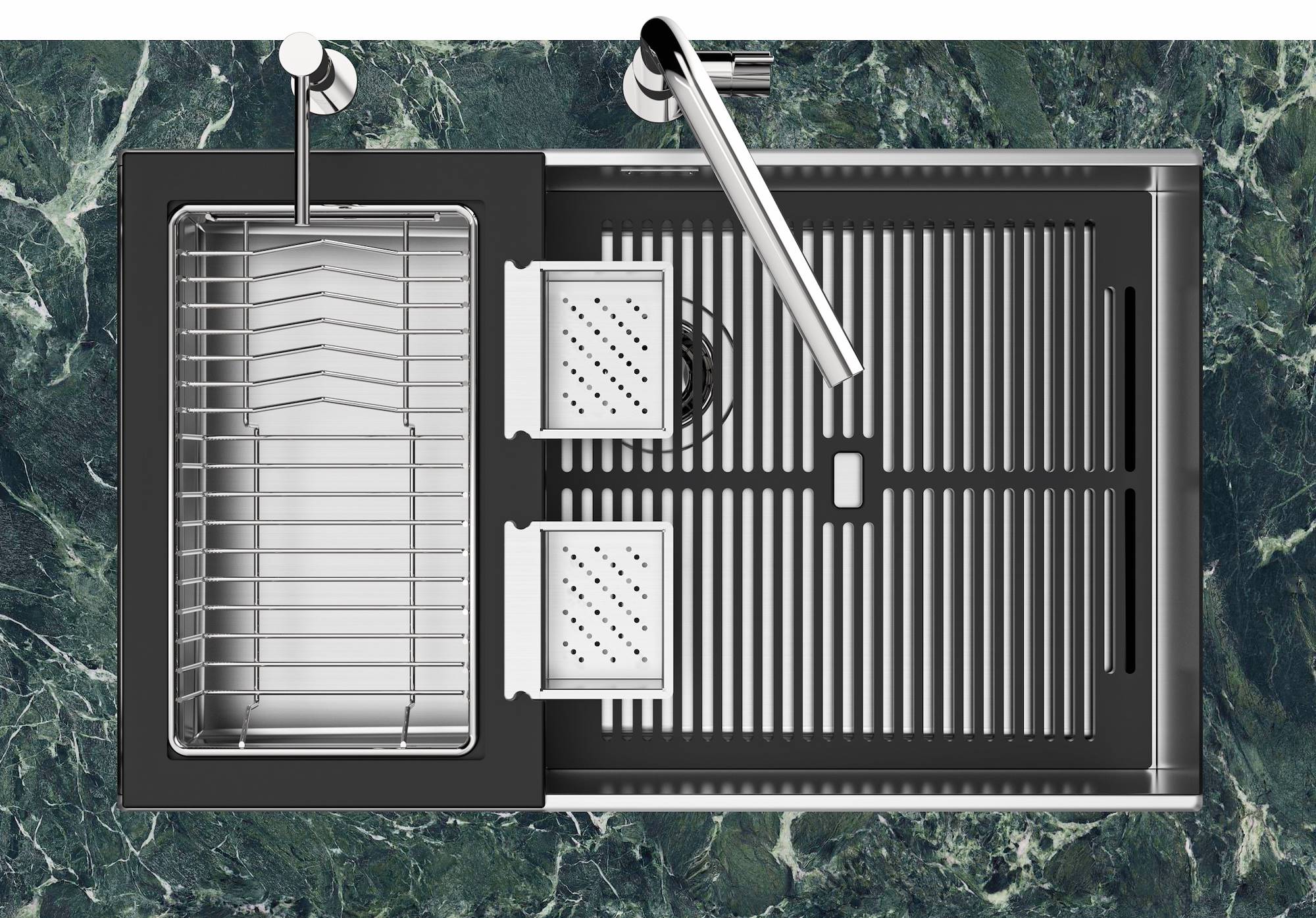 Foster Sudopera Quadra EVO Gun Metal 1255 056 - 12