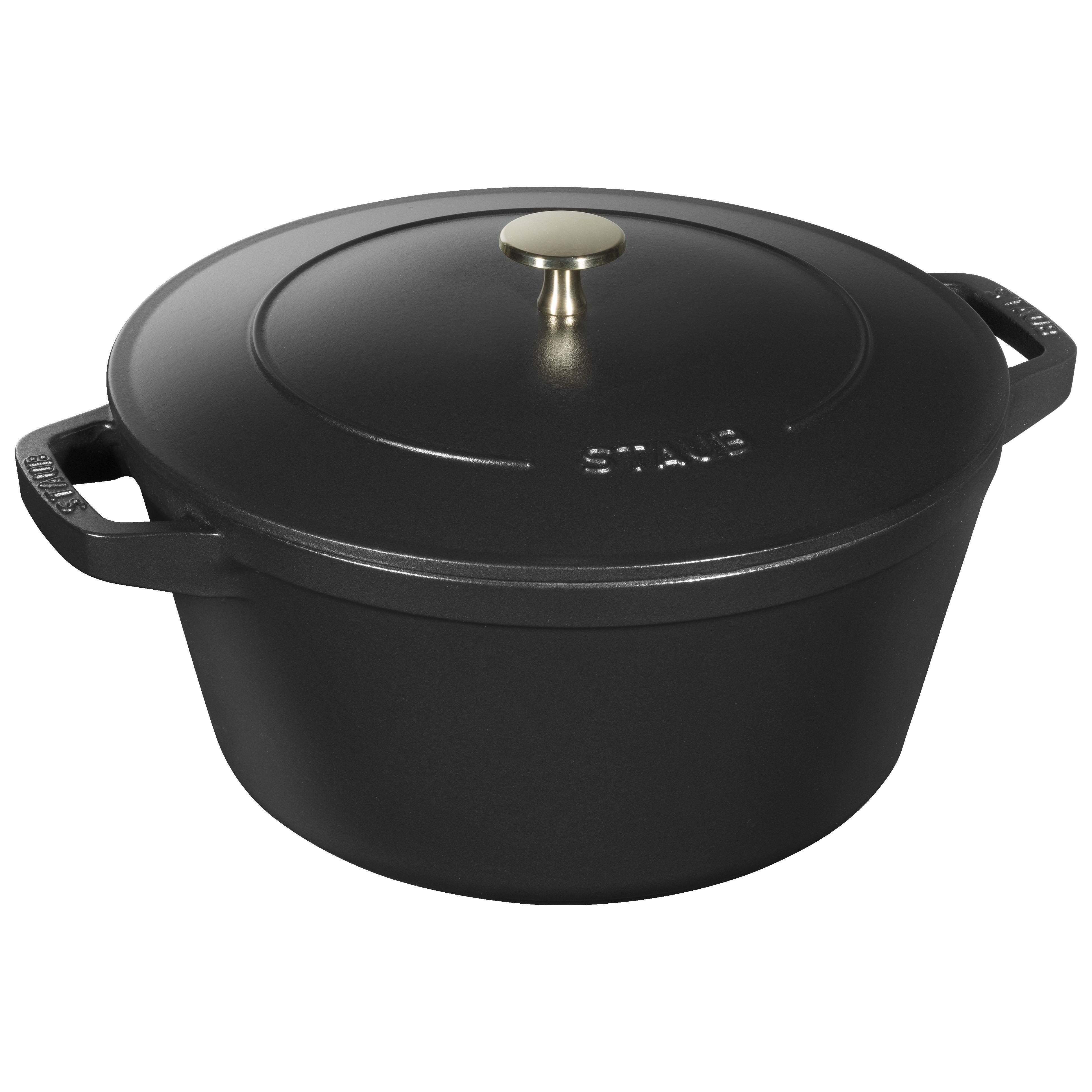 Staub STAUB stackable, 2-pcs | round | cast iron