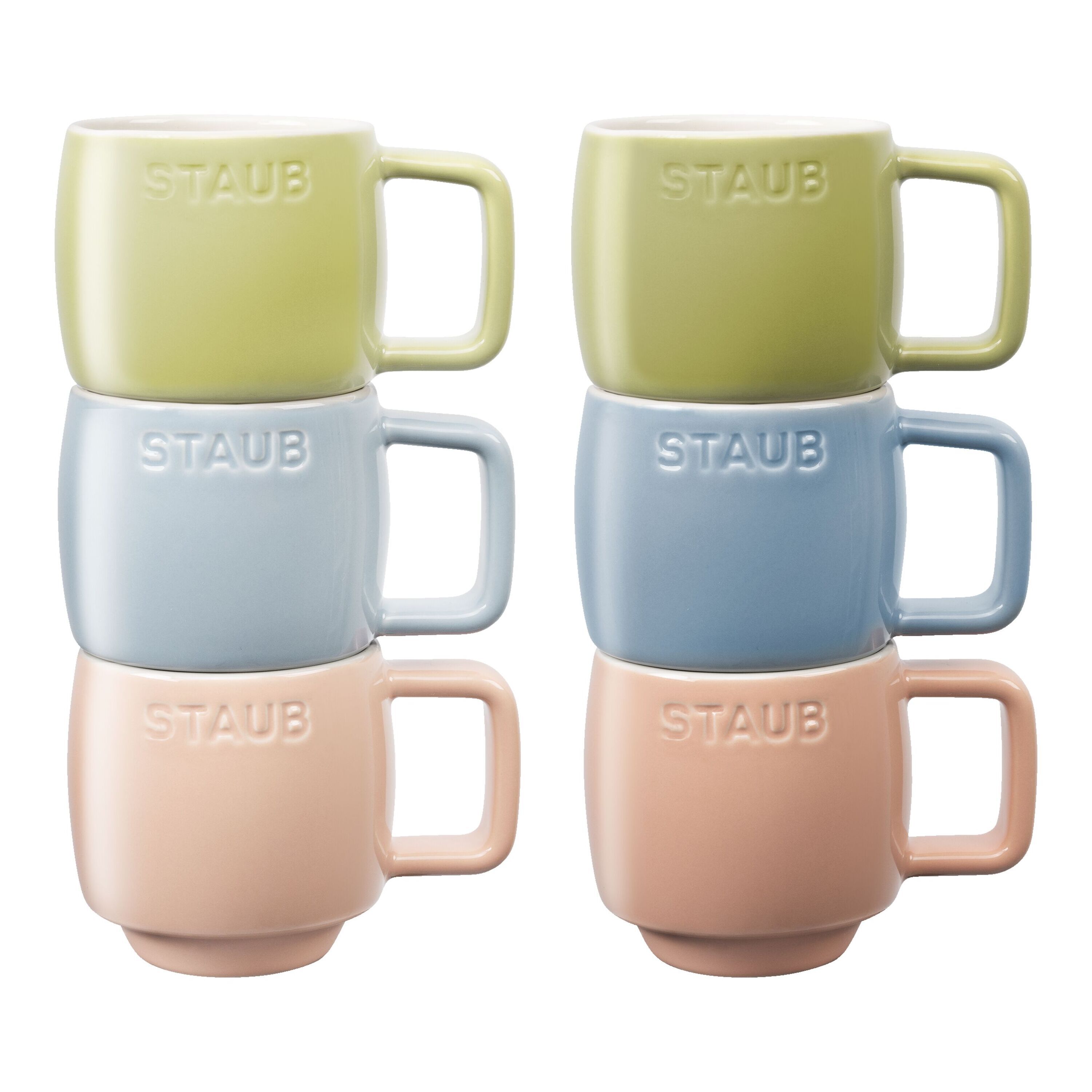Staub Mug set macaron,  / 6-pcs | XS