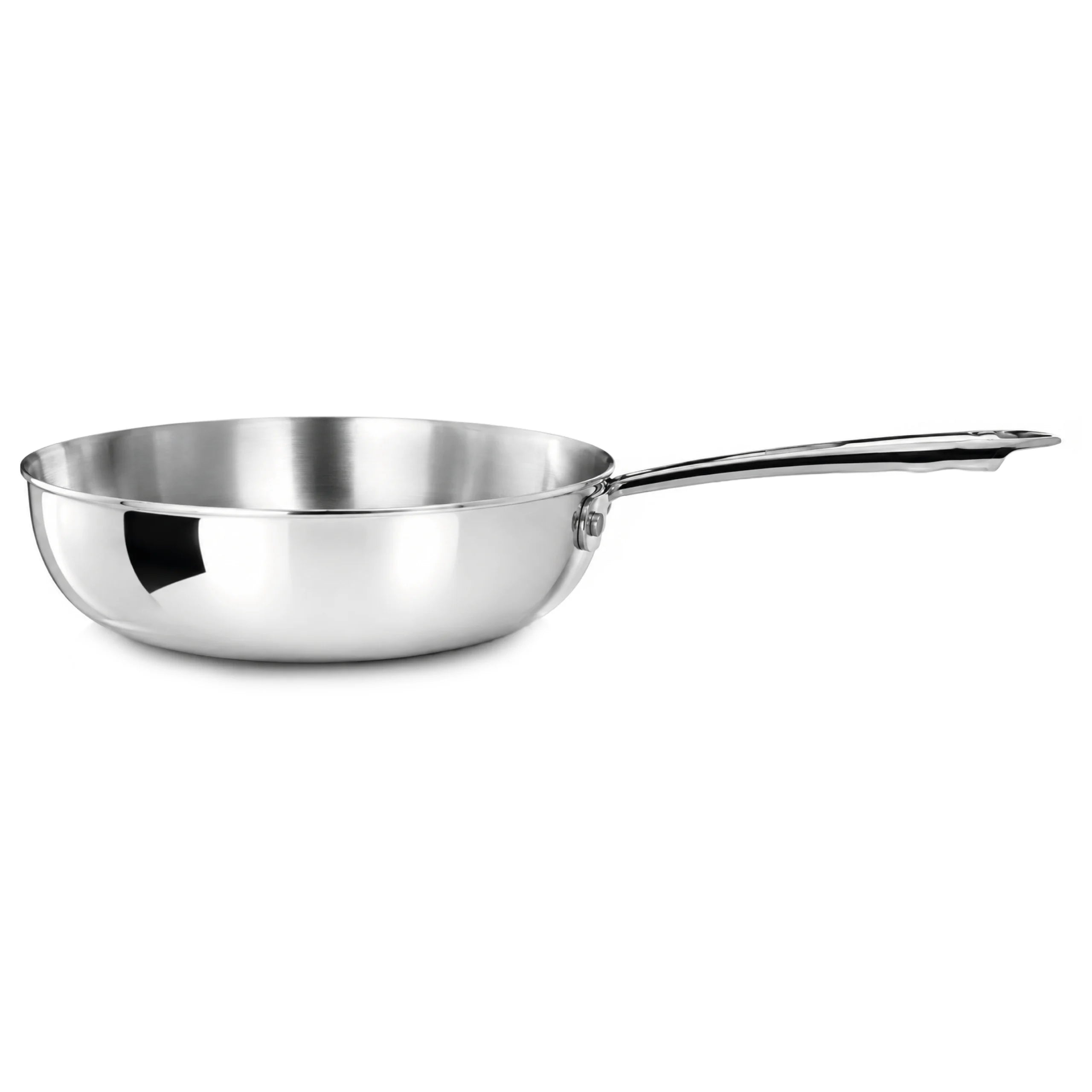 Agnelli duboki sauté tiganj — Aluinox 3-Ply sjajni 1907