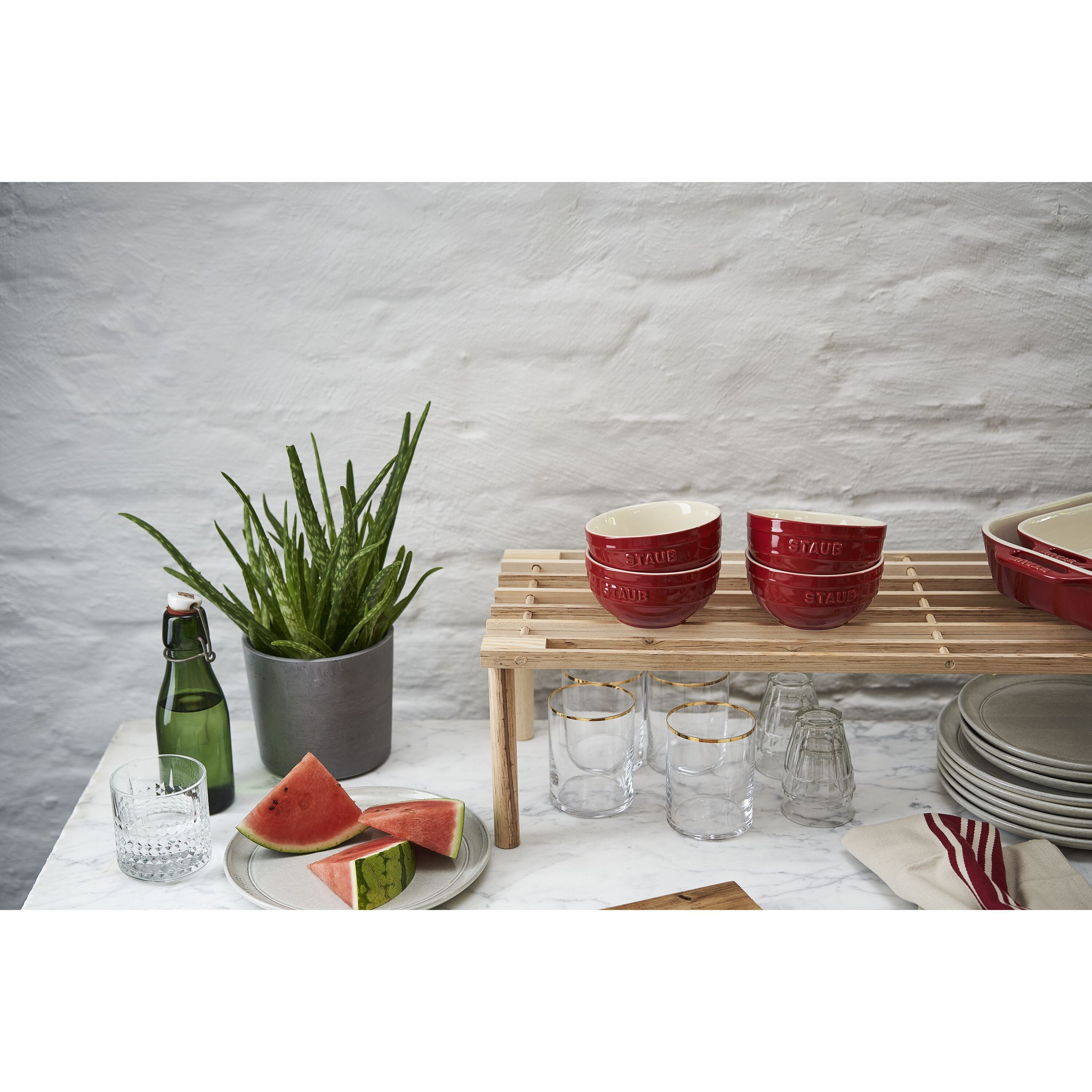 Staub Bowl set,  / 4-pcs | ceramic