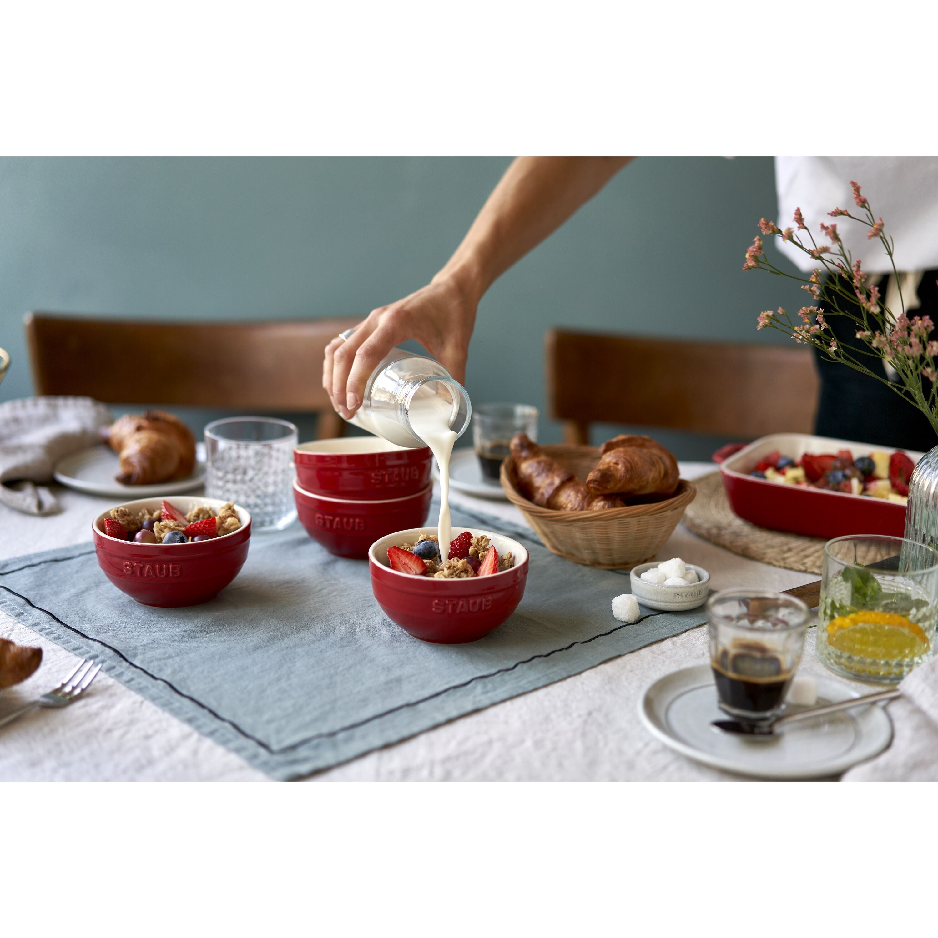 Staub Bowl set,  / 4-pcs | ceramic