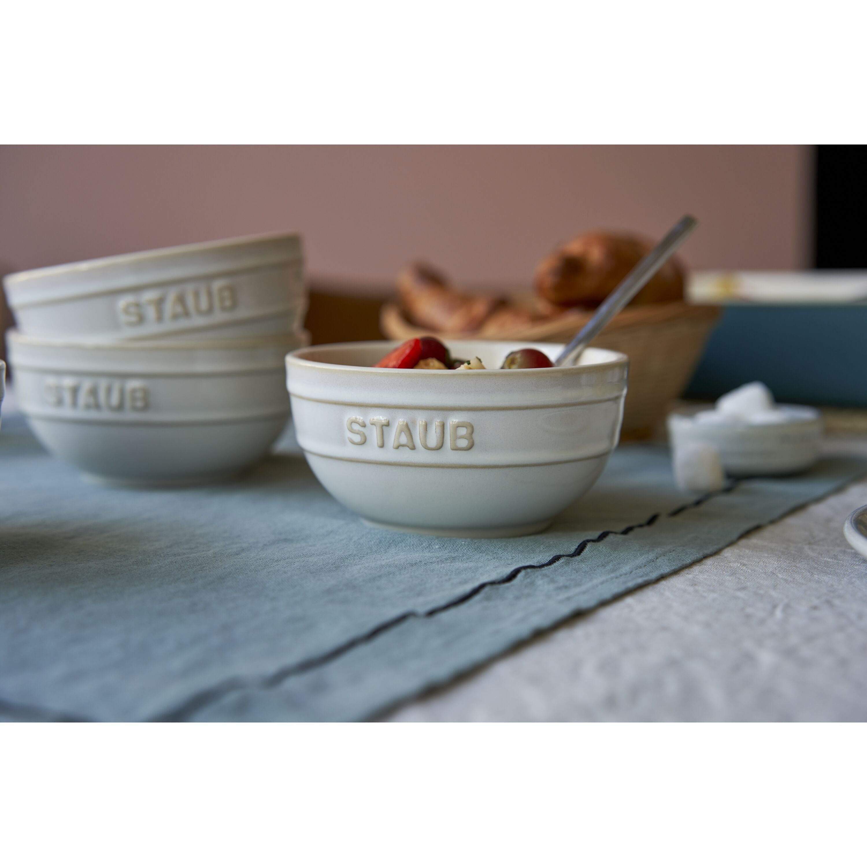 Staub Bowl set,  / 4-pcs | ceramic