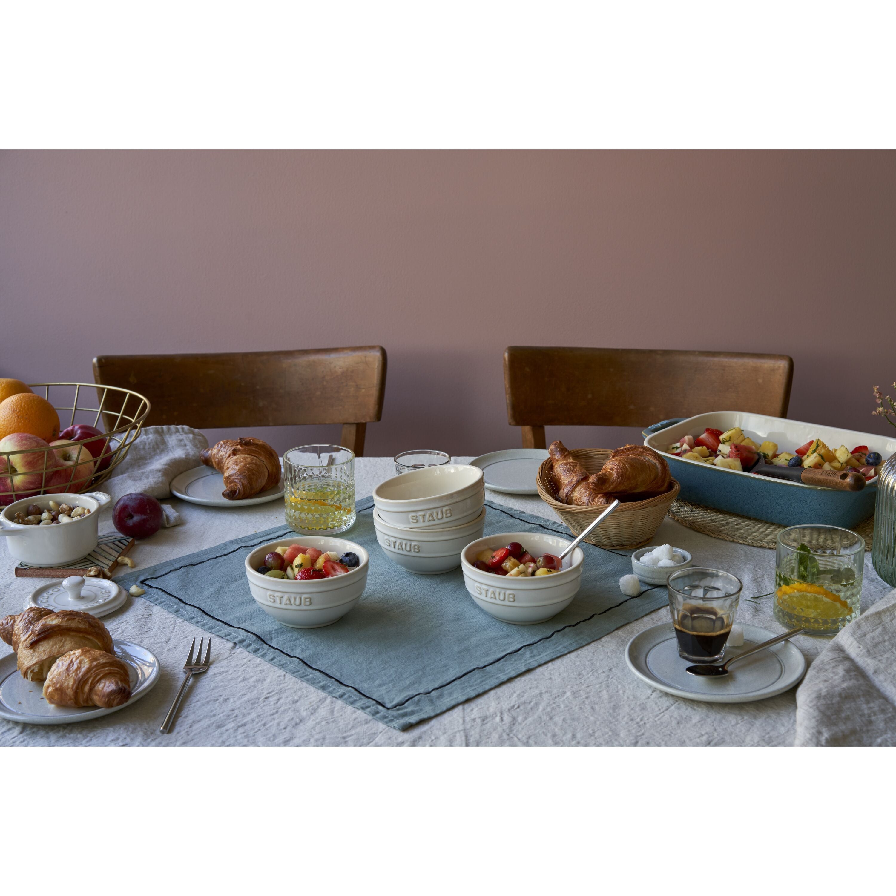 Staub Bowl set,  / 4-pcs | ceramic