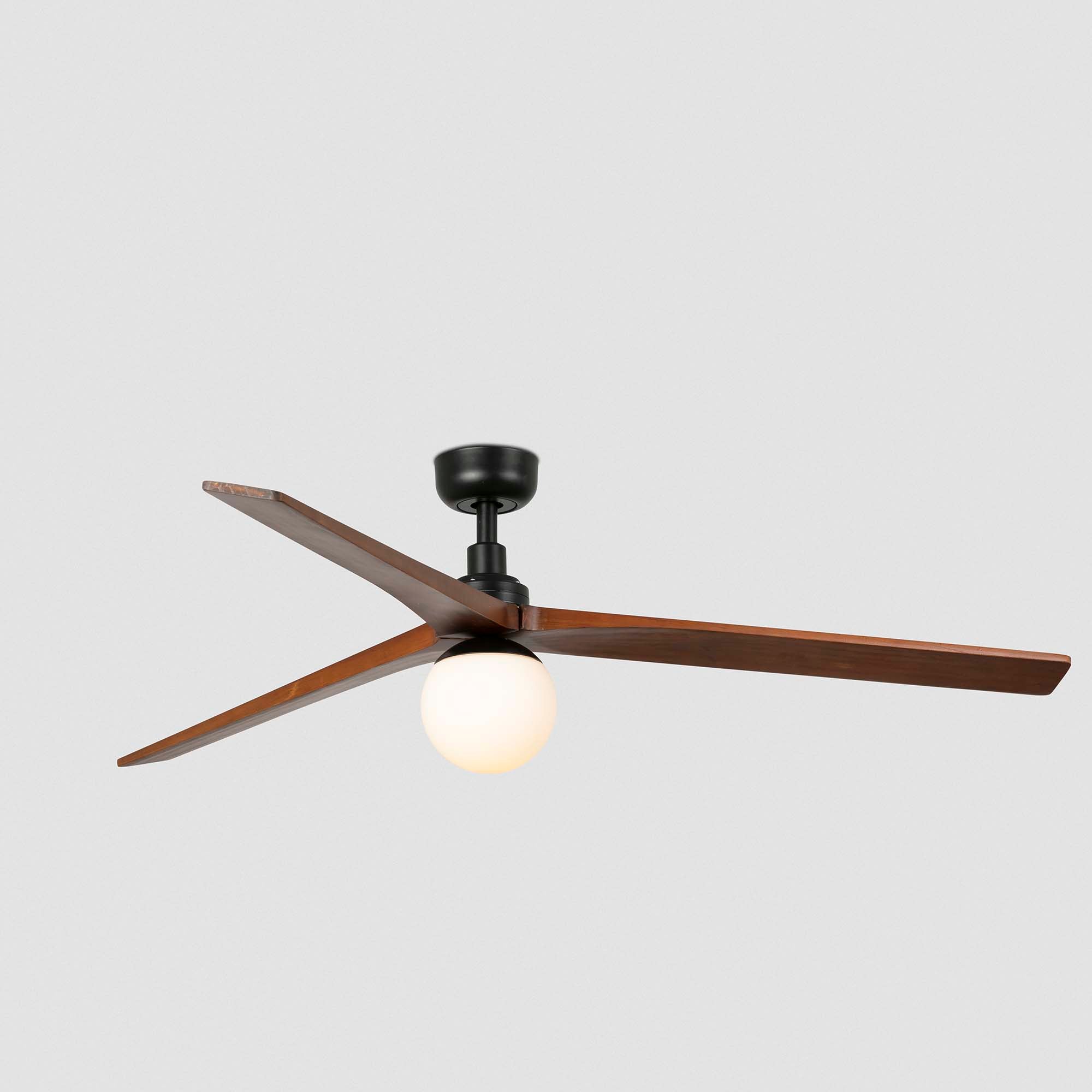 FARO Klim L Ø1500mm – kućište Crna lopatice Orah