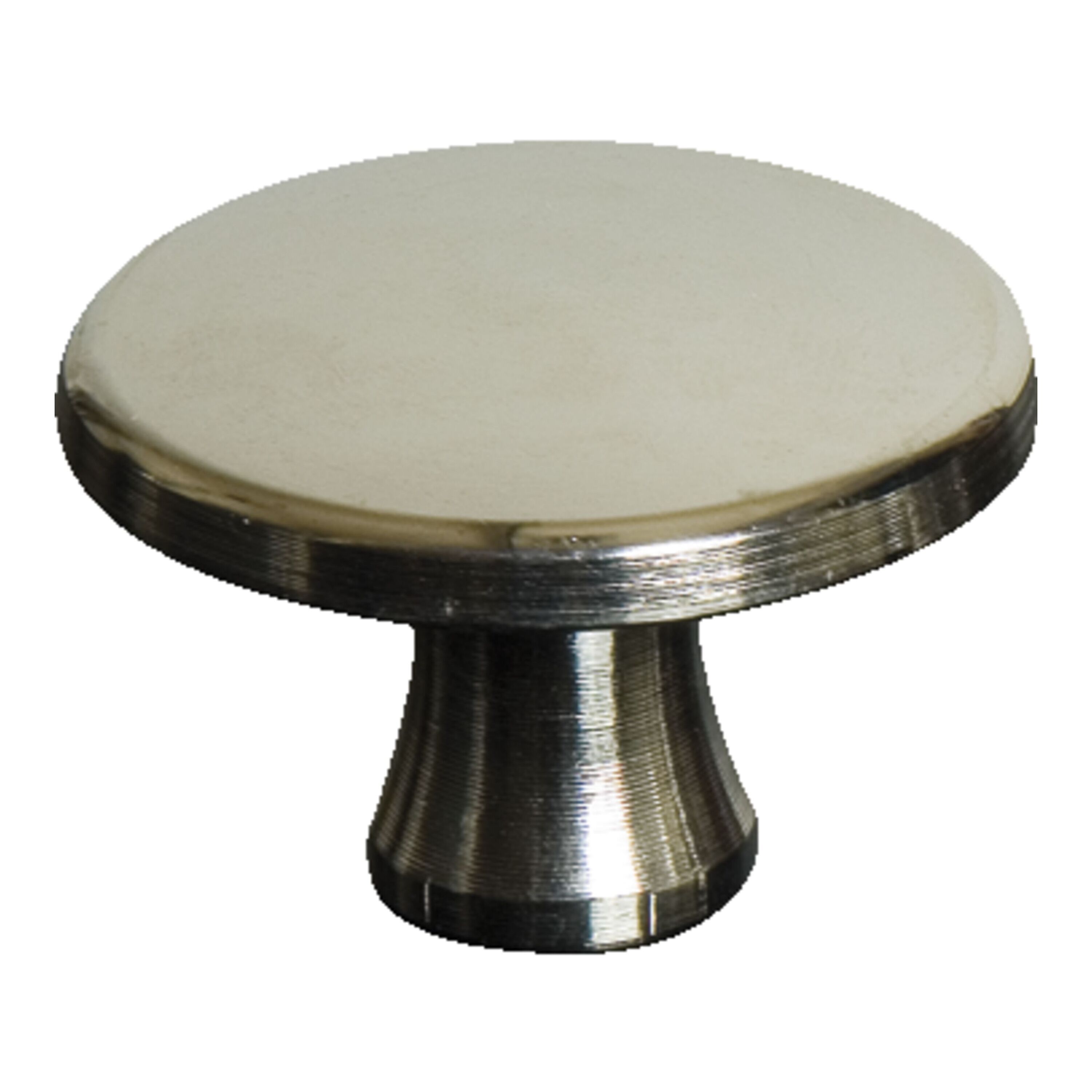 Staub Knob, nickel | round