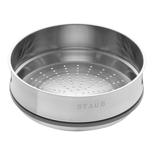 Staub Cocotte with steamer | round | cast iron