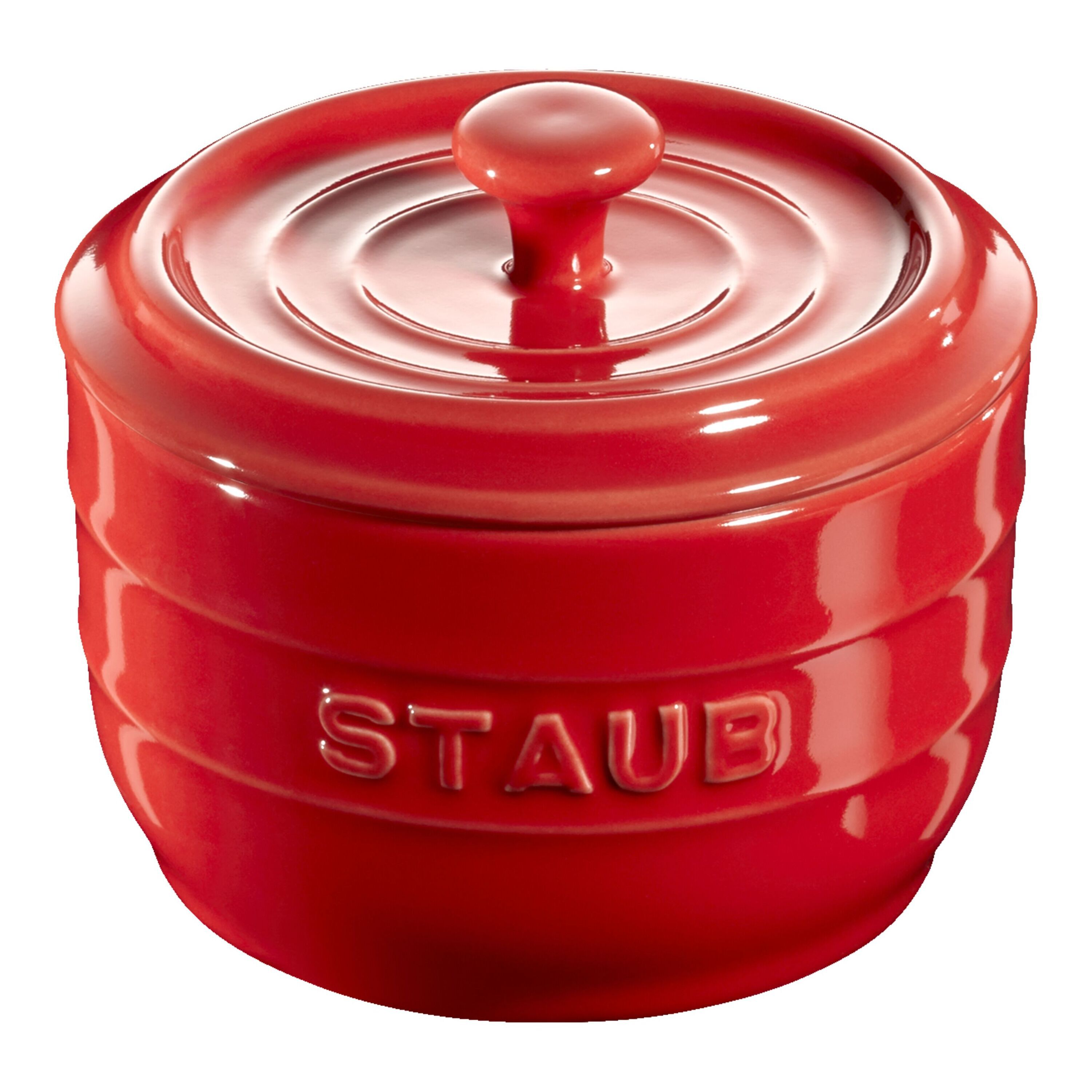 Staub Salt crock, cherry | ceramic