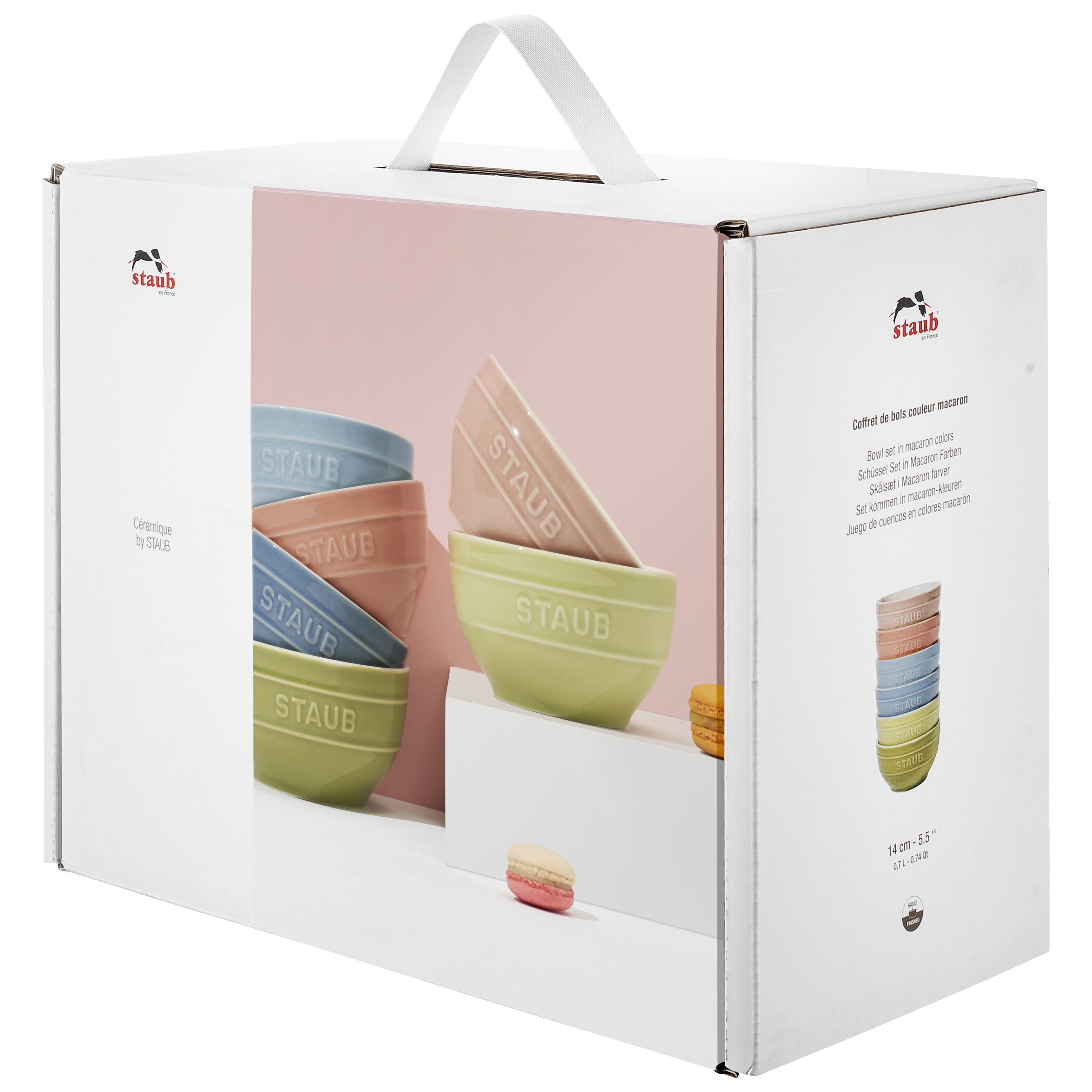 Staub Bowl set macaron,  / 6-pcs | ceramic