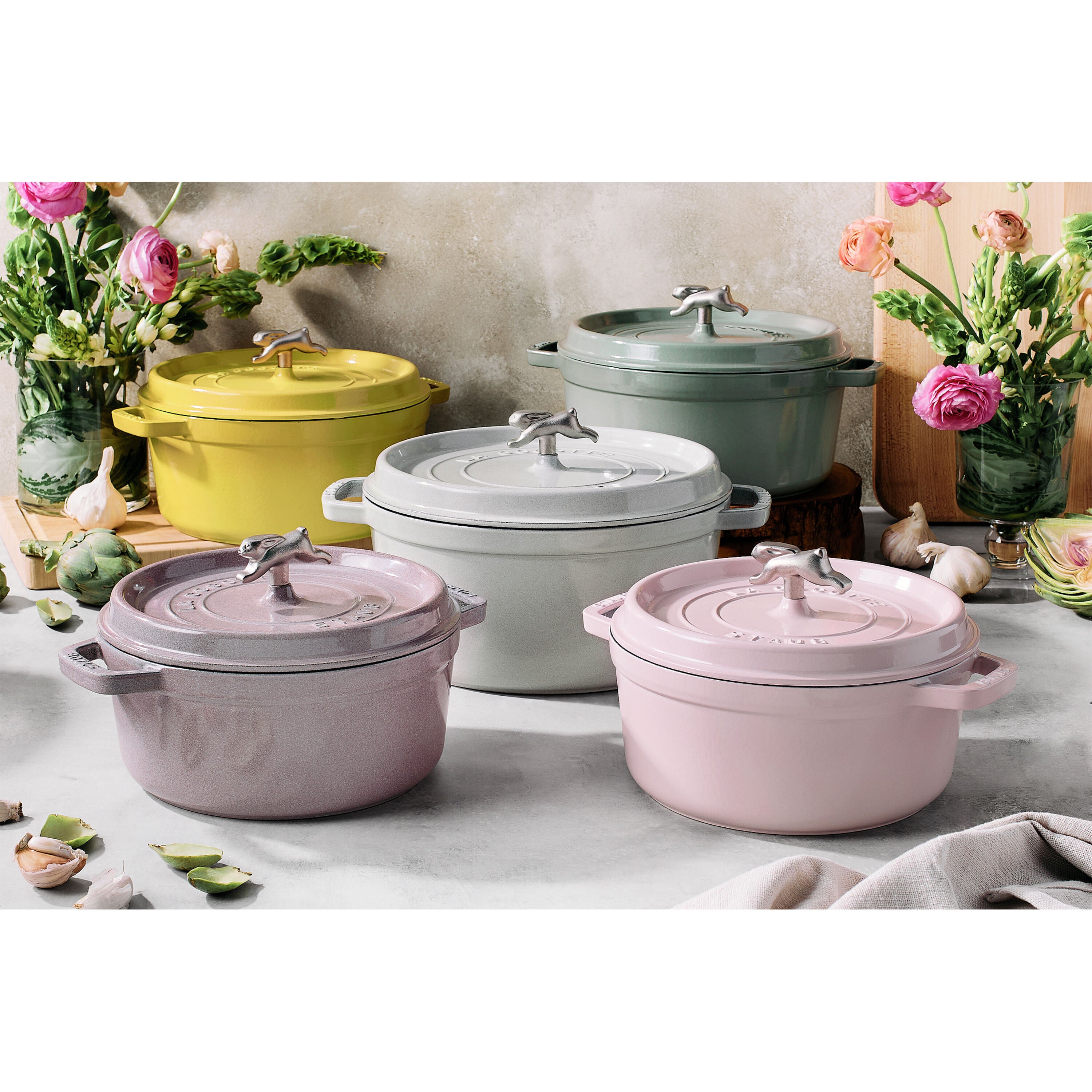 Staub Knob, stainless steel | rabbit