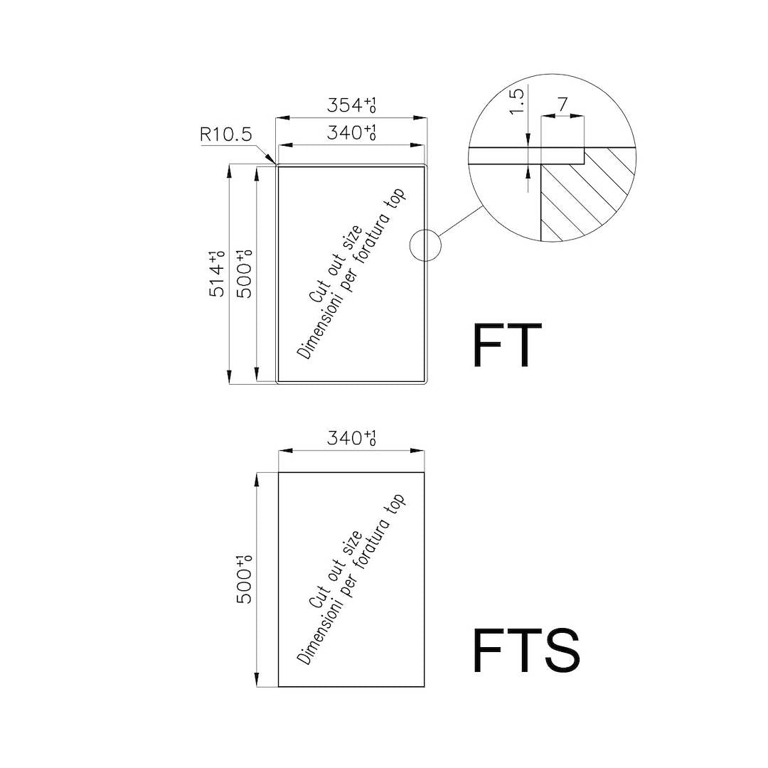 Foster Plinska ploča FL 2G 35cm 7208 032 - 2