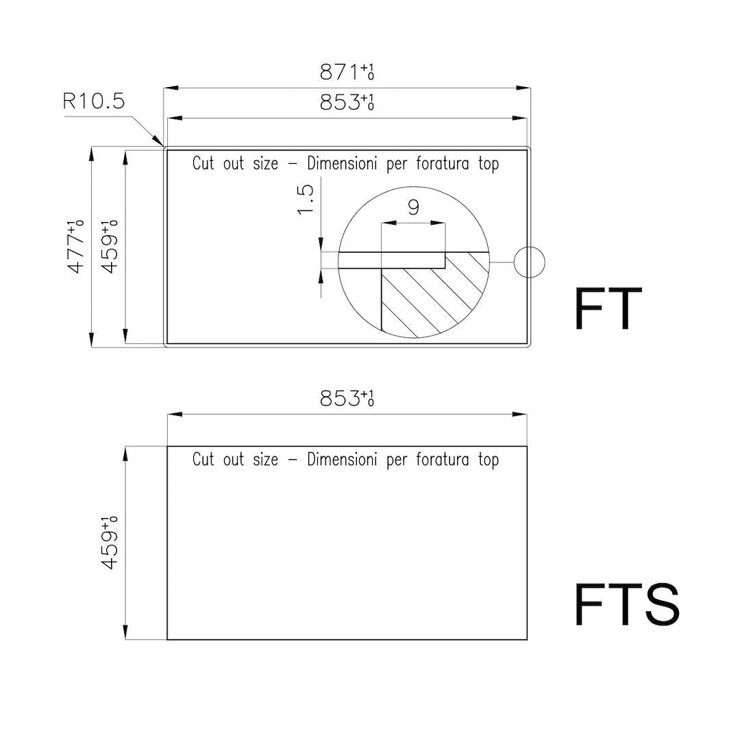 Foster Ploča Milanello 3B Flush Mount 7680 000 - 2