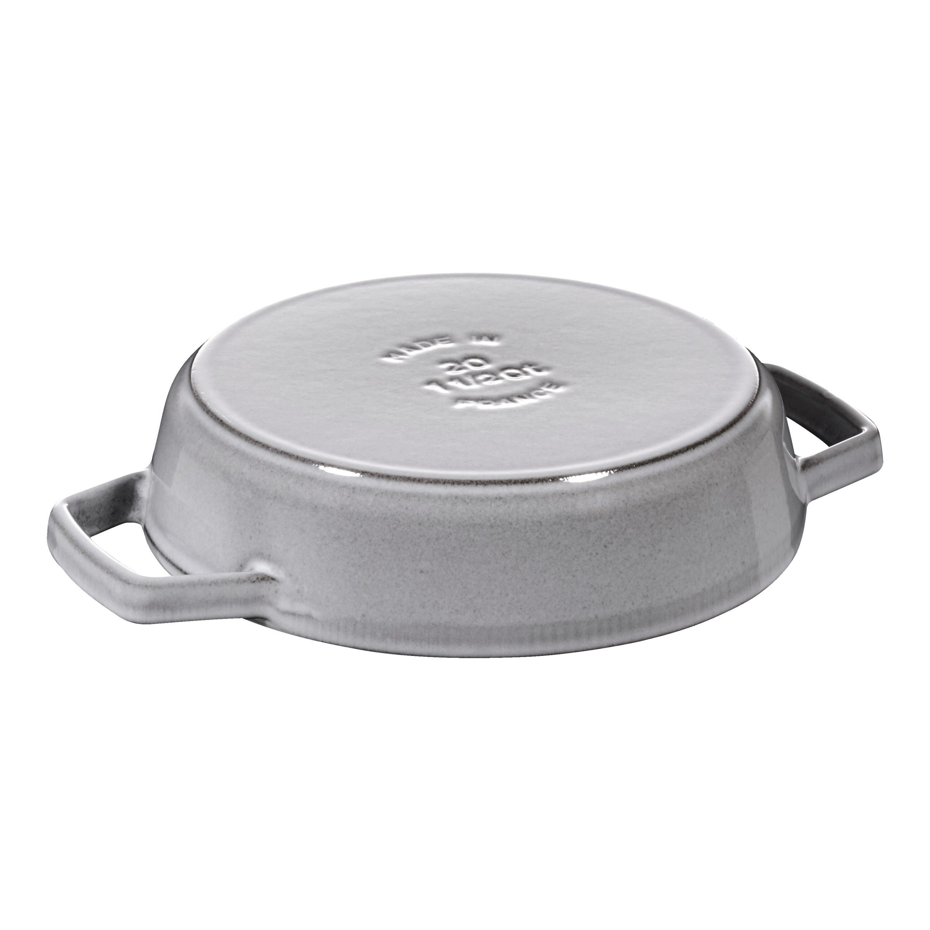 Staub Fry pan with 2 handles | cast iron | round