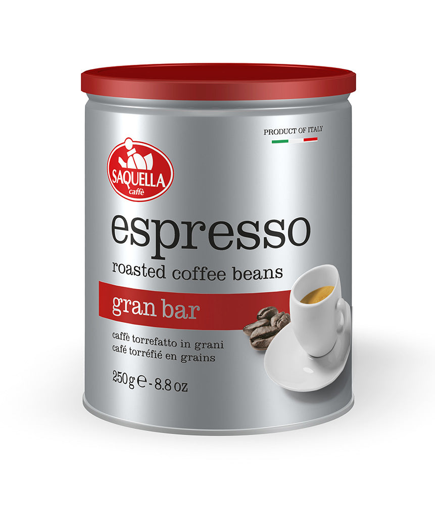 Saquella Espresso Gran Bar kafa u zrnu 250 g