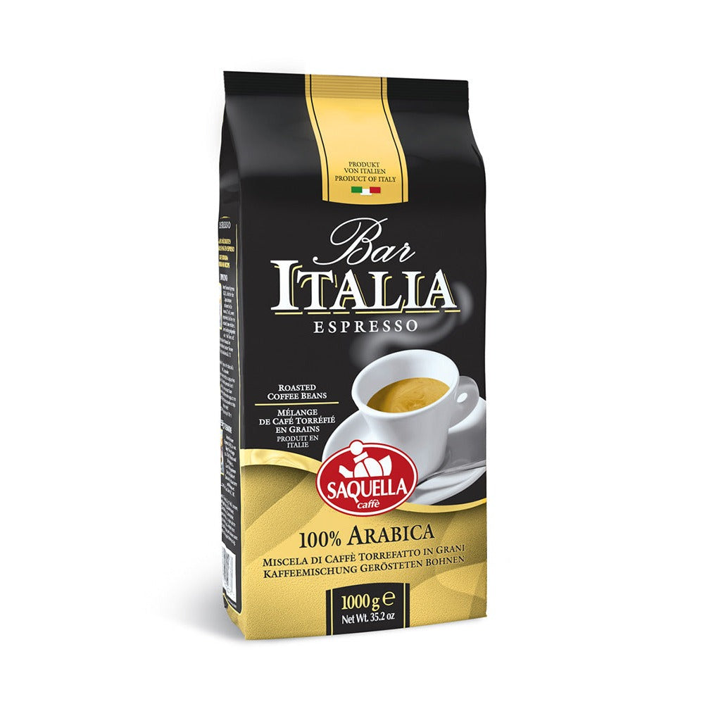 Saquella Bar Italia 100% Arabica kafa u zrnu 1 kg