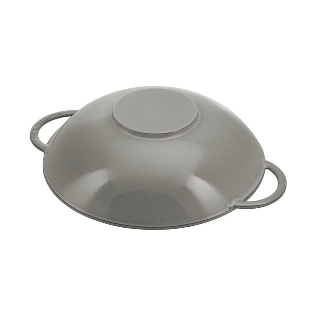 Staub Wok with glass lid | round | cast iron